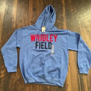 Wrigley Field Chicago Baseball MLB Unisex Hoodie Size Medium